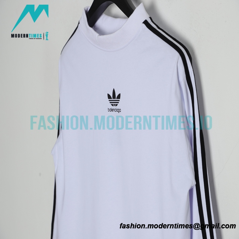 Balenciaga - Adidas Clover Three Bars Long Sleeve Shirt