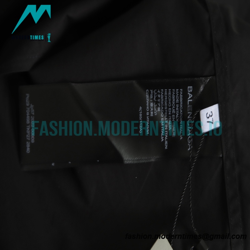 Balenciaga - 23SS Chest Letter Logo Long Sleeve Shirt