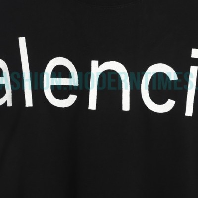 Balenciaga - 23Fw One-piece Seamless Embroidery Website Letter Embroidery Long Sleeve T-shirt