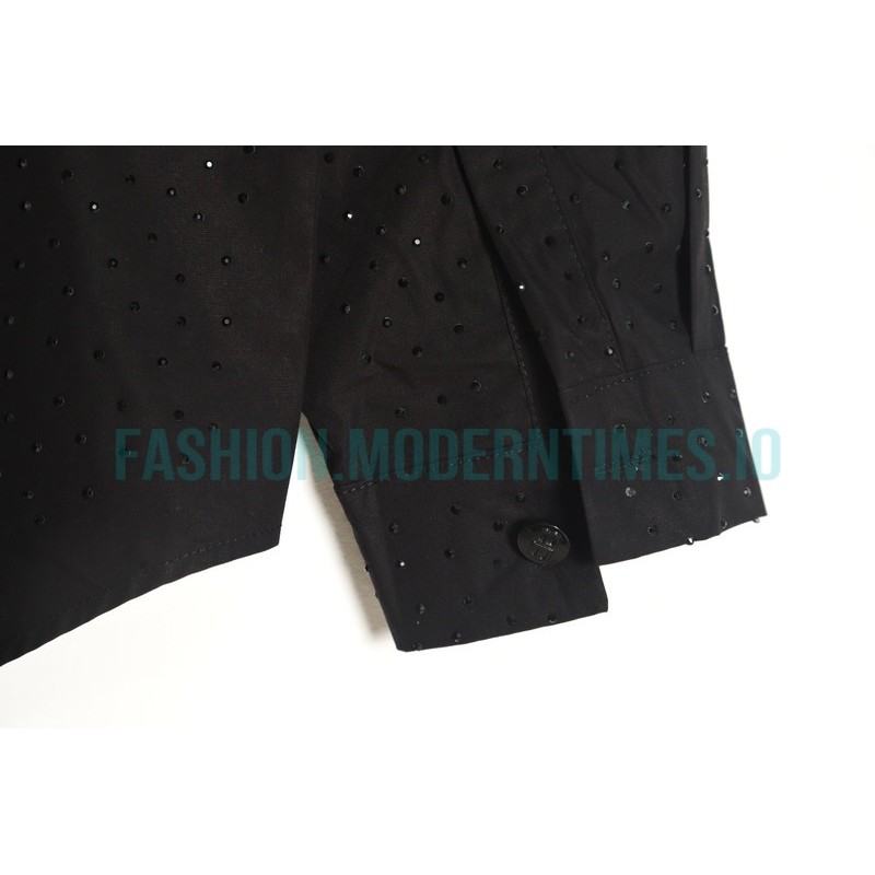 Balenciaga - Long-sleeved Shirt Full Of Stars And Diamonds