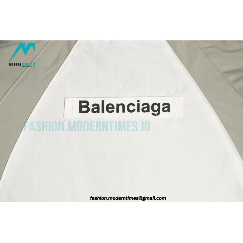 Balenciaga - Chest Double B Patch Long Sleeve Shirt
