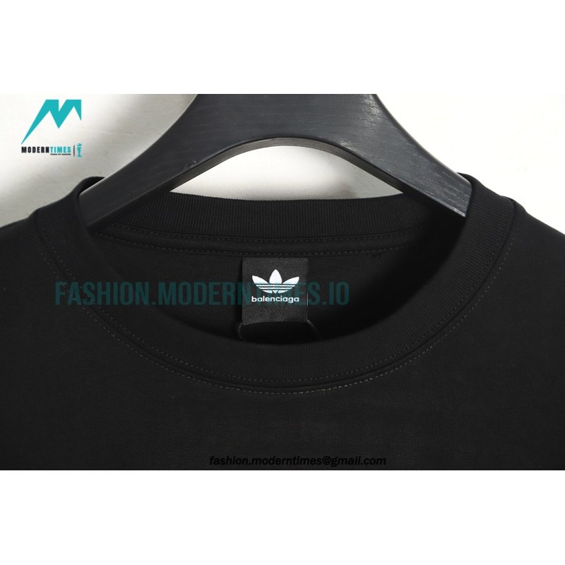 Balenciaga - Adidas Co-branded 22Fw Embroidery Fake Two Long Sleeves