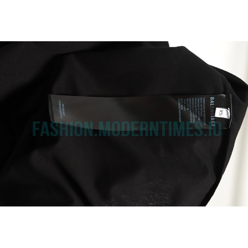 Balenciaga - 23SS Overlapping Letter Long Sleeve T-shirt