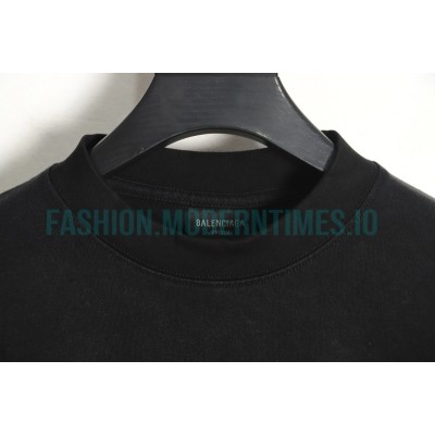 Balenciaga - 23FW 3M Embroidered Long Sleeve T-shirt
