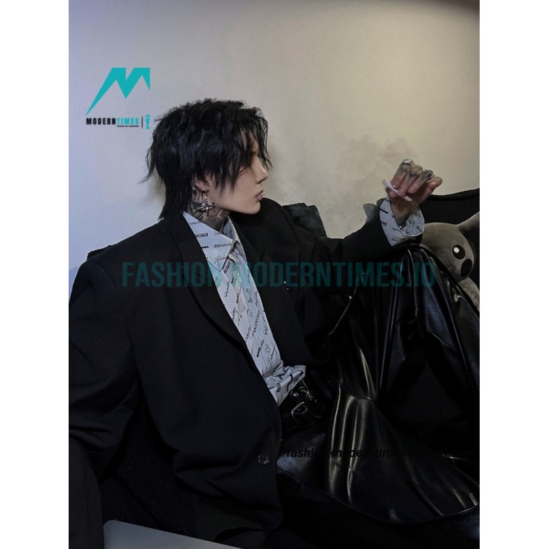 Balenciaga - 23FW Full Logo Signature Shirt
