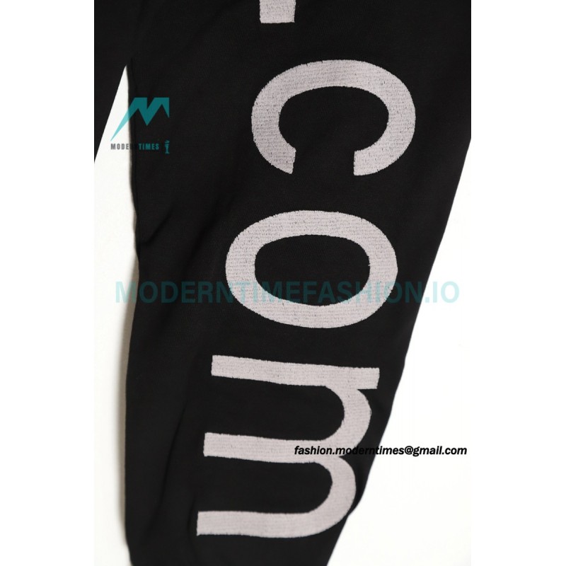 Balenciaga - 23Fw One-piece Seamless Embroidery Website Long Sleeve T-shirt