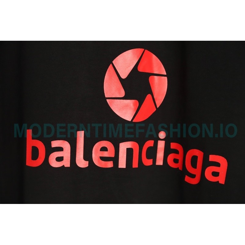 Balenciaga - 23SS Multi-element Print Full Label Long T-shirt