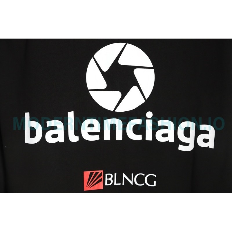Balenciaga - 23SS Multi-element Print Full Label Long T-shirt