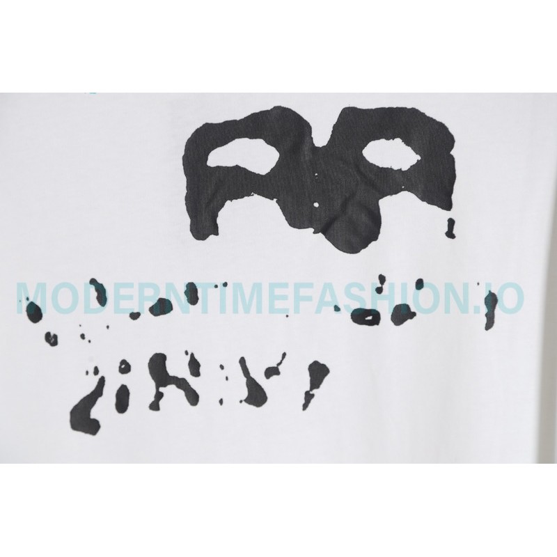 Balenciaga - Graffiti Double B Print Long Sleeve T-shirt
