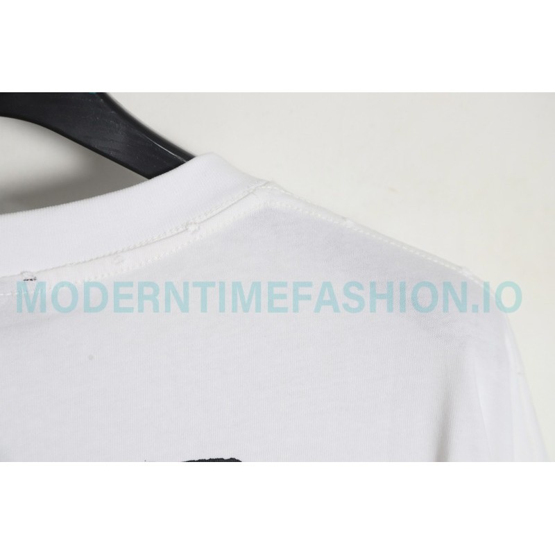 Balenciaga - Graffiti Double B Print Long Sleeve T-shirt