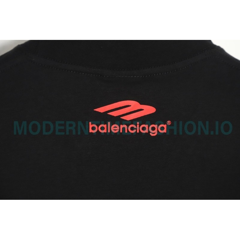 Balenciaga - 23ss Multi-element Print Full Label Long Sleeve T-shirt