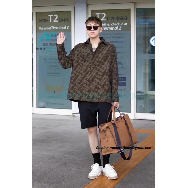  Balenciaga - Flame Letter Round Neck Long Sleeve T-shirt