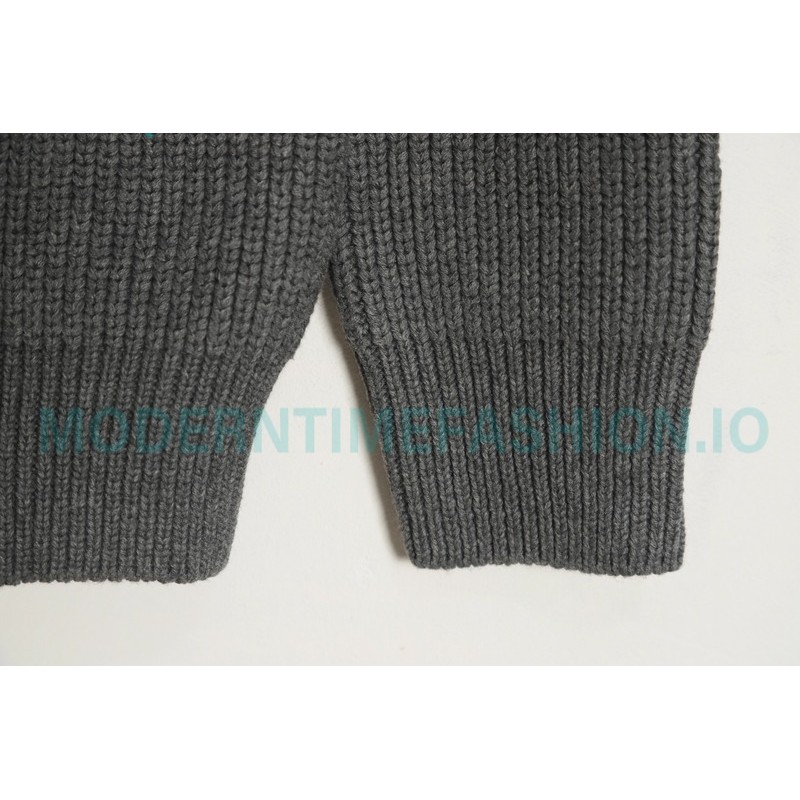 Bottega Veneta - 23FW Hollowed-out Shoulder Crewneck Sweater