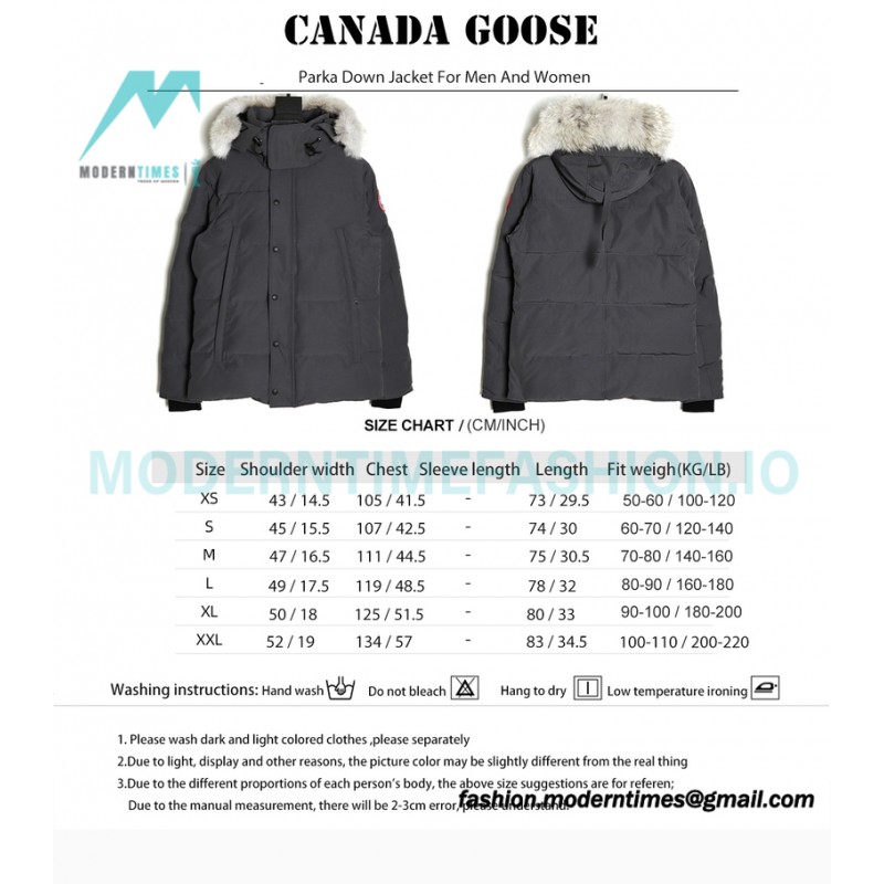 Canada Goose - Parka Down Jacket For Men And Women