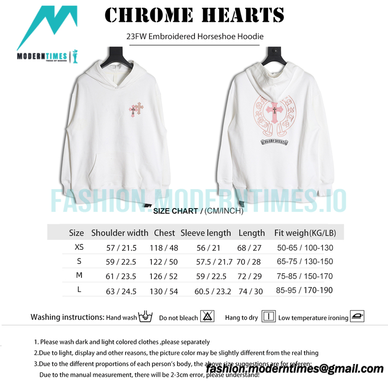 Chrome Hearts - 23FW Embroidered Horseshoe Hoodie