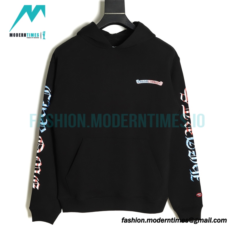 Chrome Hearts - 21FW Scroll Flag Hoodie