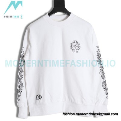 Chrome Hearts - 23FW Kirin Arms Printed Round Neck Hoodie