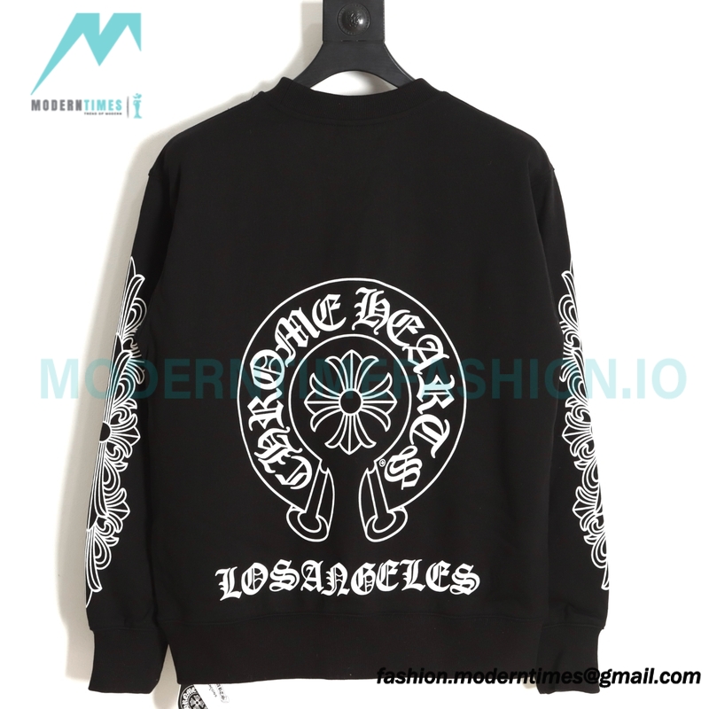 Chrome Hearts - 23FW Kirin Arms Printed Round Neck Hoodie