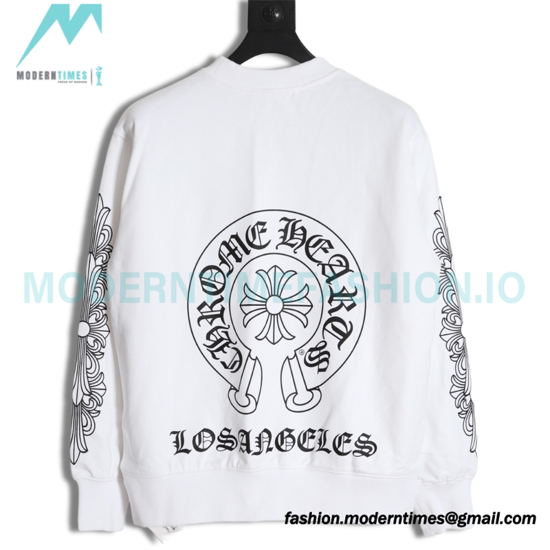Chrome Hearts - 23FW Kirin Arms Printed Round Neck Hoodie