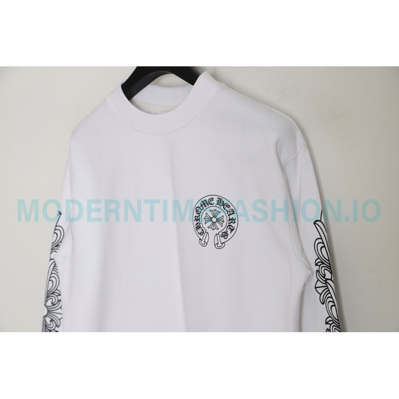 Chrome Hearts - 23FW Kirin Arms Printed Round Neck Hoodie