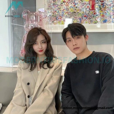 Chanel - Basic Double C Letter Embroidered Hoodie