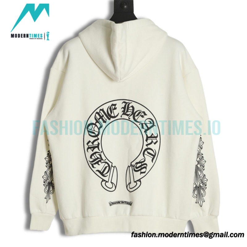 Chrome Hearts - 22FW Nack Large Horseshoe Zipper Coat