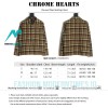 Chrome Hearts - Flannel Plaid Half-zip Shirt