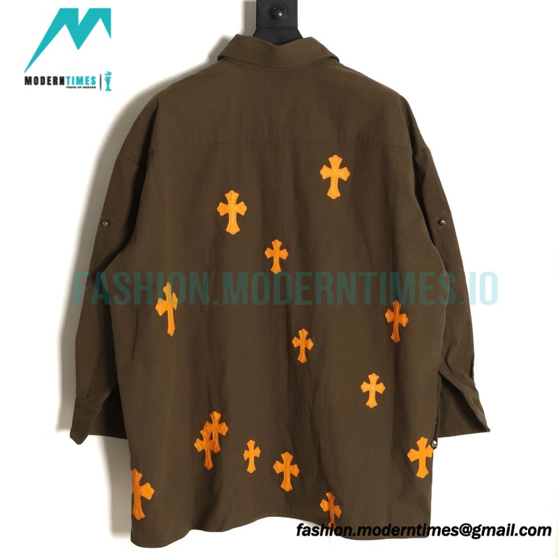 Chrome Hearts - Leather Label Shirt