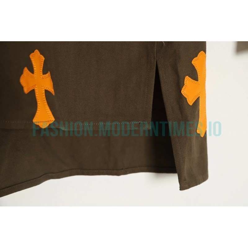 Chrome Hearts - Leather Label Shirt