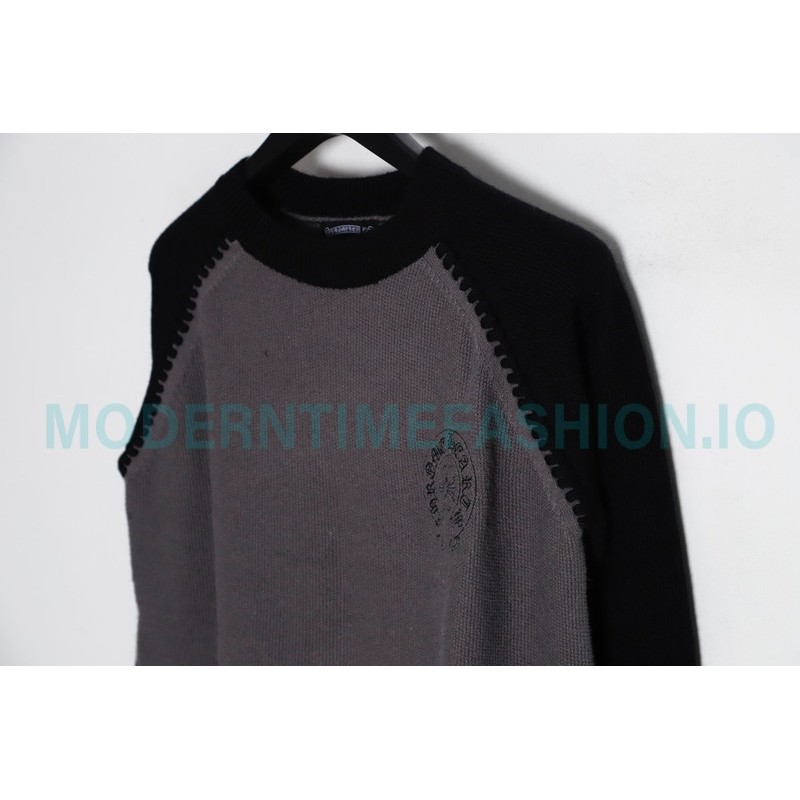 Chrome Hearts - 2023SS Horseshoe Shoulder Knit Embroidered Sweater