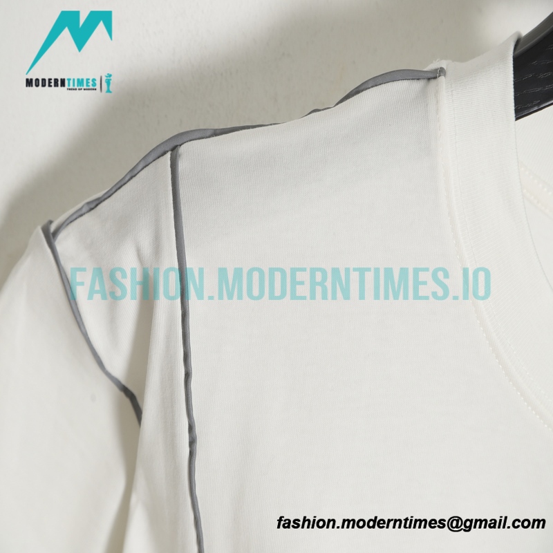 Chanel - 22ss Flash Diamond Reflective Strip Short Sleeve