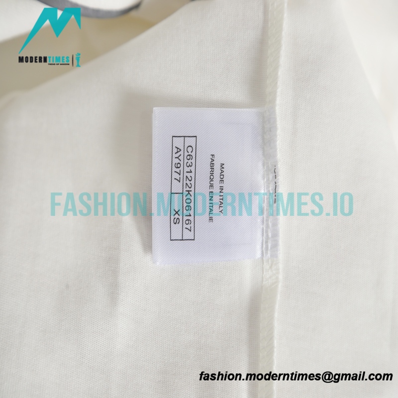 Chanel - 22ss Flash Diamond Reflective Strip Short Sleeve