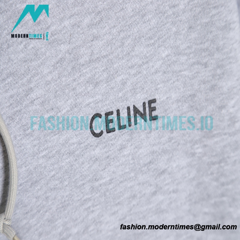 Celine - 23SS Letter Zipper Hoodie