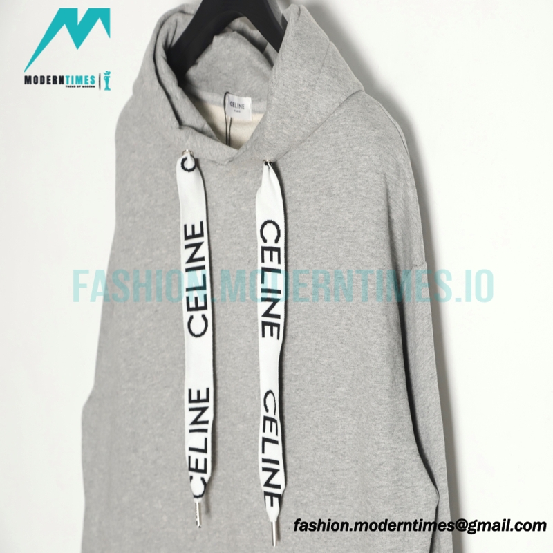 Celine - Strap-lettered Hoodie