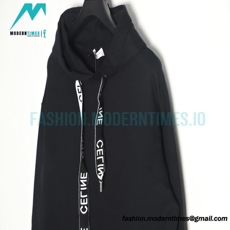 Celine - Strap-lettered Hoodie