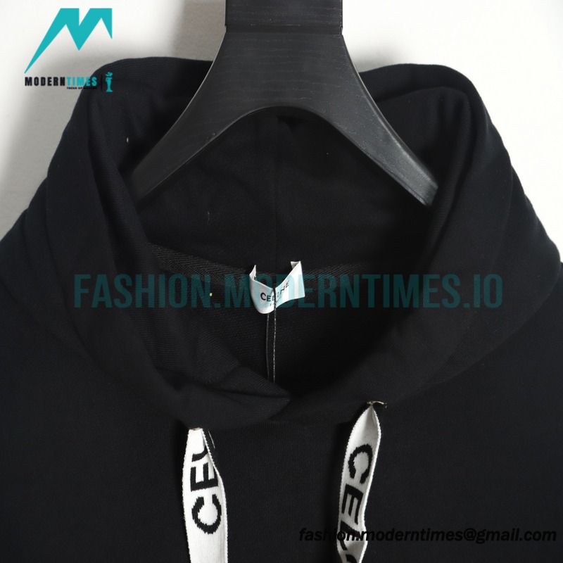 Celine - Strap-lettered Hoodie