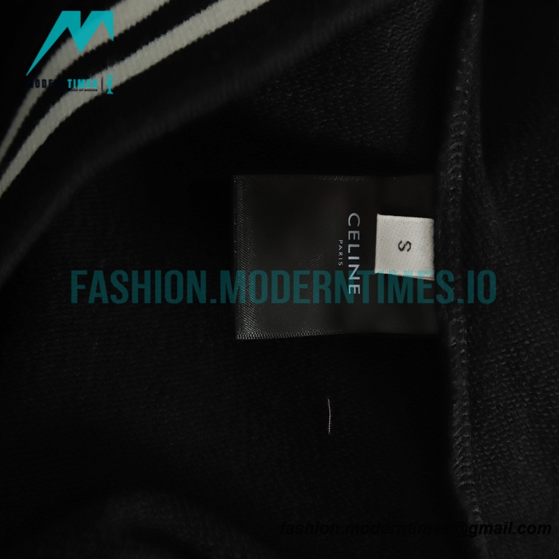 Celine - 22FW Towel Embroidered Words Baseball Uniform
