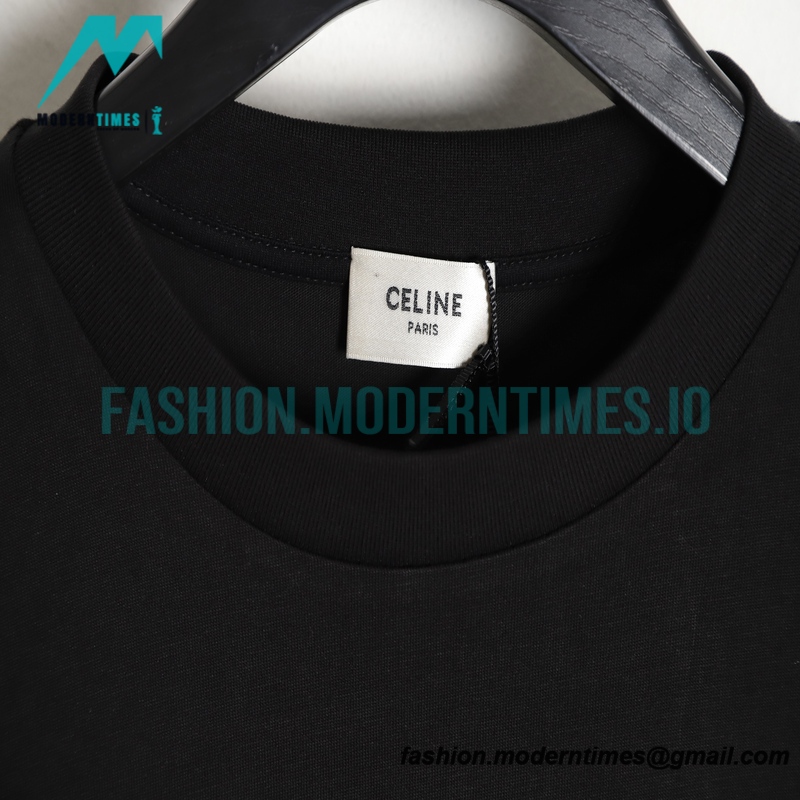 Celine - 23SS Color Diamond Monogram Short Sleeve T-shirt