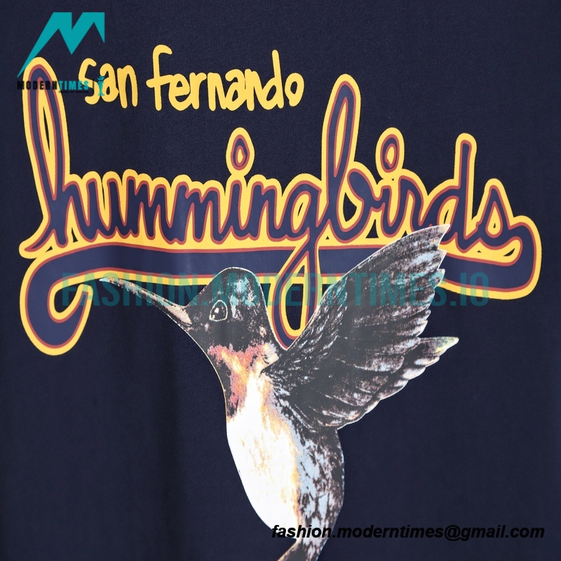 Drew House - Hummingbird Print Round Neck Short Sleeve
