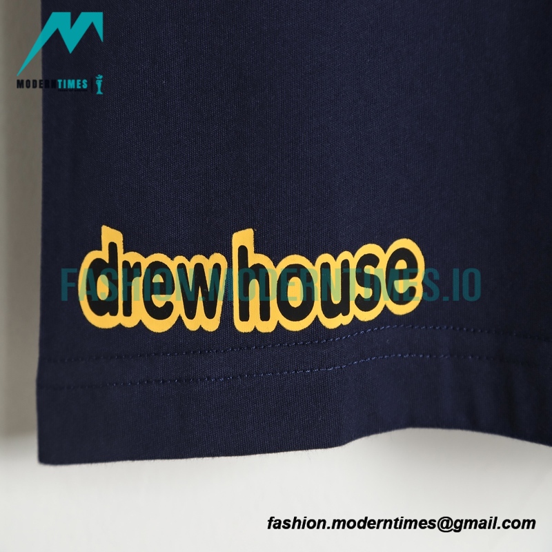 Drew House - Hummingbird Print Round Neck Short Sleeve