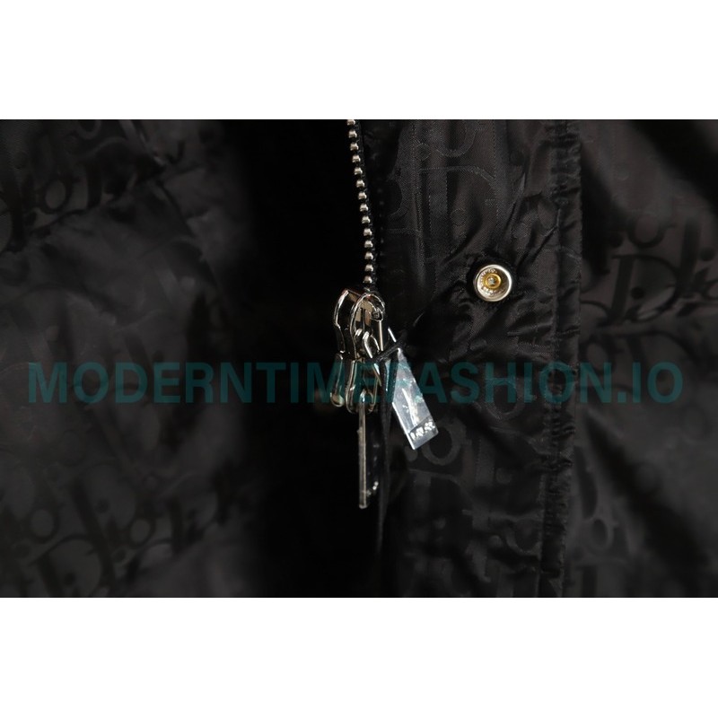 Dior - 20FW Full Print Dark Print Presbyte Lapel Down Jacket