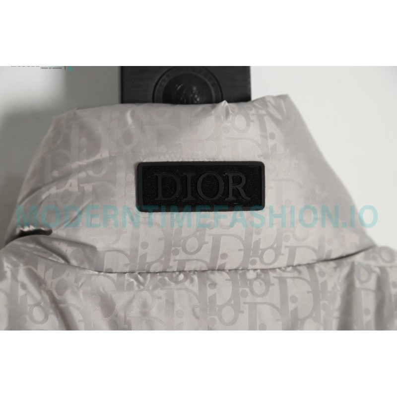 Dior - 20FW Full Print Dark Print Presbyte Down Vest