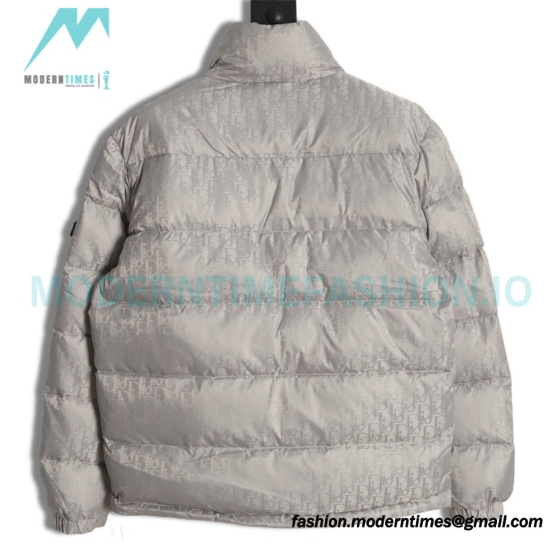 Dior - 20FW Full Print Dark Print Presbyte Down Jacket