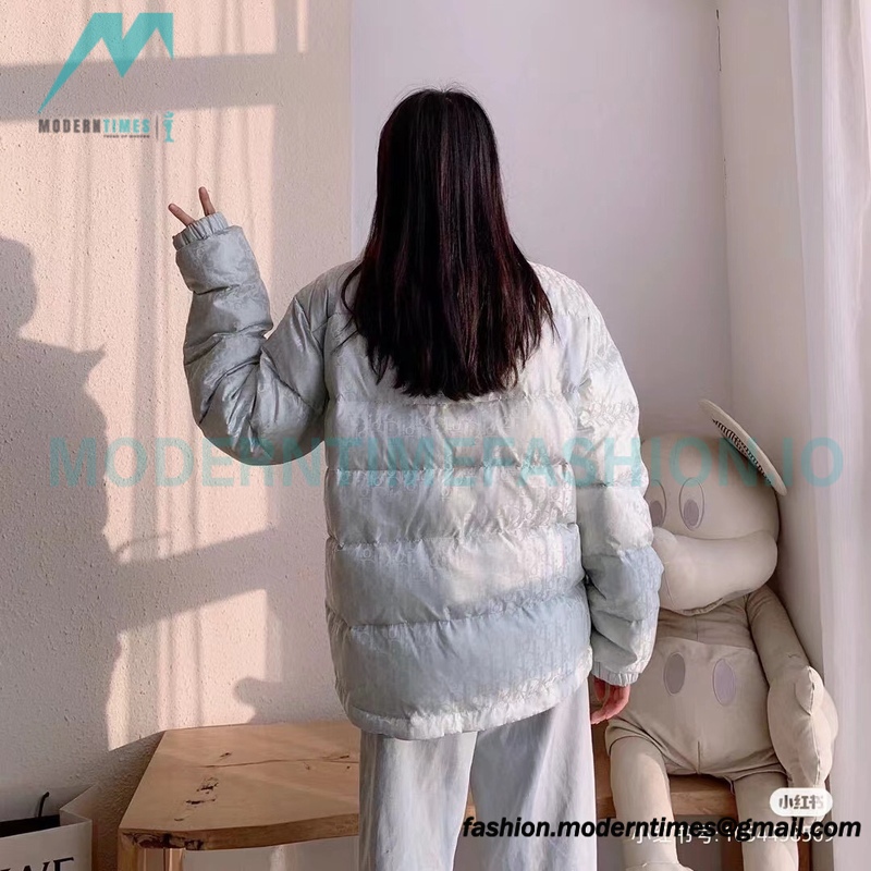 Dior - 20FW Full Print Dark Print Presbyte Down Jacket