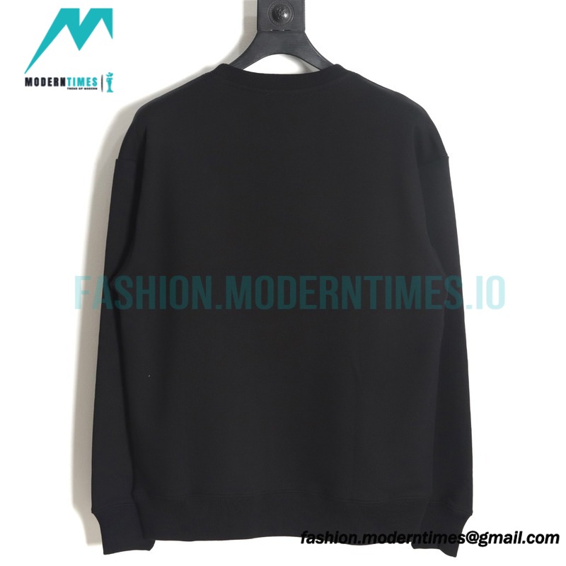 Dior - 23ss Ink Painting Cotton Round Neck Hoodie