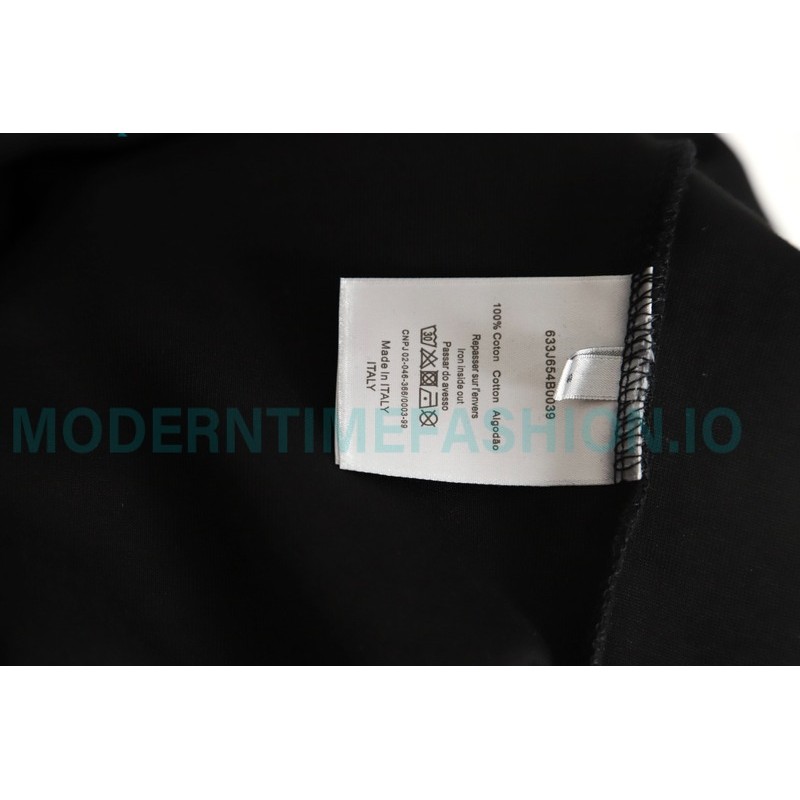 Dior - 23FW CD Floral Embroidery Air Cotton Hoodie