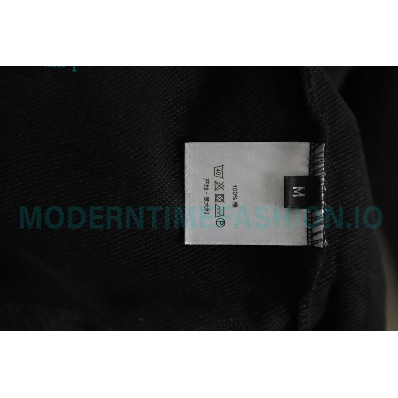 Dior - CD Floral Letter Logo Three-dimensional Embroidery Round Neck Hoodie