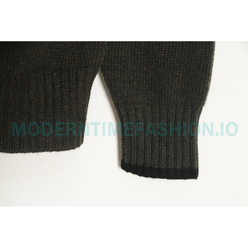 Dior - 23 New Arc Letter Embroidered Sweater Cardigan