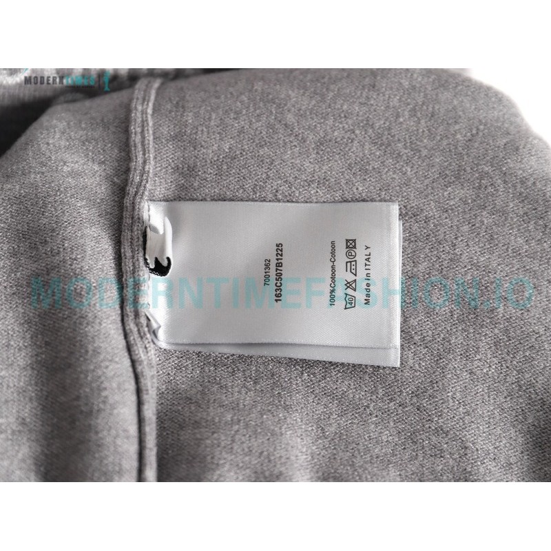 Dior - 23Fw Embroidered Signature Letter Knit Sweater
