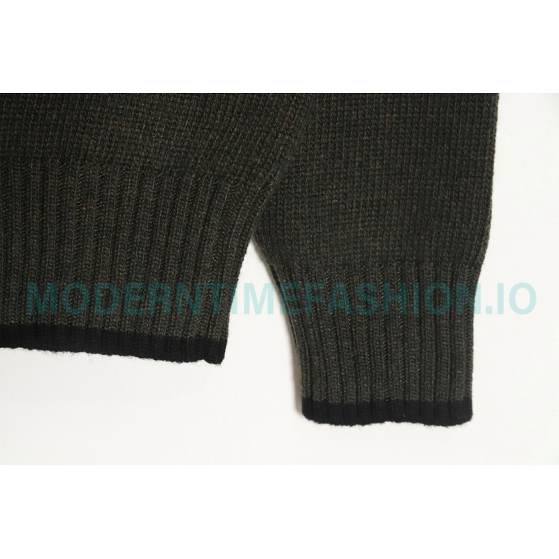 Dior - 23Fw Embroidered Signature Letter Knit Sweater